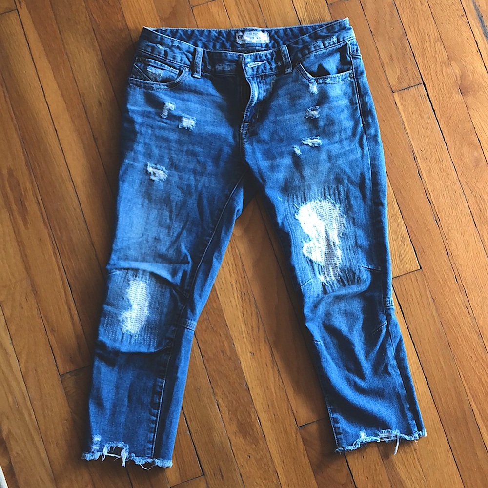 Free People cropped jeans